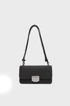 کیف دوشی مشکی زنانه پلی اورتان Tommy Jeans - کد 934423176