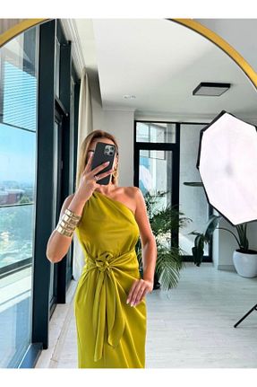 لباس سبز زنانه بافتنی Afiş Butik - کد 934441629