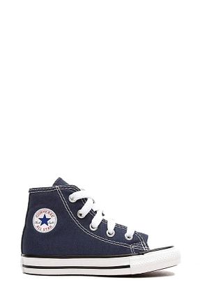 کفش اسنیکر آبی بچه گانه بند دار Converse - کد 8993908