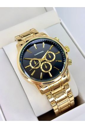 ساعت مچی زرد مردانه 41-45 میلی متر Choppers - کد 665718442