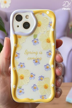 کاور و قاب زرد iPhone 15 Plus Fibaks - کد 927349691