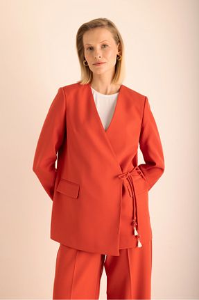 کت بژ زنانه اورسایز Aker - کد 934448461