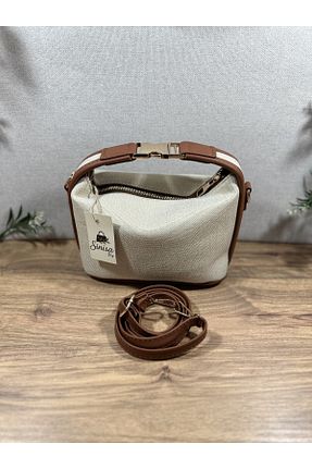 کیف دوشی قهوه ای زنانه SİNİSA BAG - کد 929693454