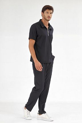 لباس کار مشکی ÇİZGİ MEDİKAL - کد 839252495