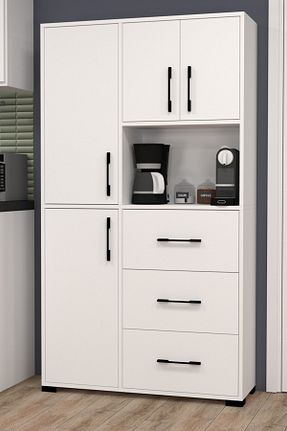 کابینت چند منظوره سفید Suntalam MOBİLİQUE - کد 934458104