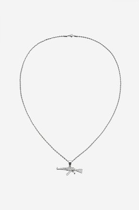 گردنبند استیل ( فولاد ) رنگی مردانه استیل (فولاد) UKHWD SUPPLY - کد 812779368