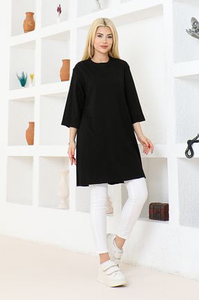 تیشرت مشکی زنانه اورسایز nacar çarşı - کد 934470705