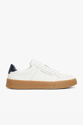 کفش اسنیکر طلائی مردانه بند دار Tommy Hilfiger - کد 906146925