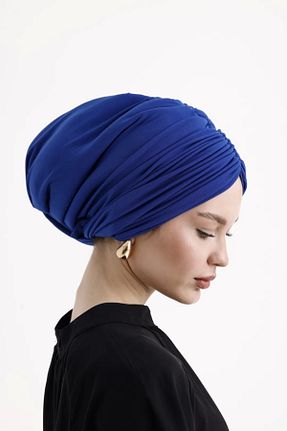 کلاه شنای حجاب آبی زنانه ladrans - کد 849148119