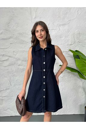 لباس سرمه ای زنانه بافتنی Elif Özbey Butik - کد 934485907