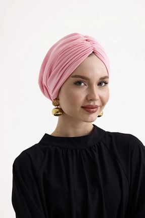 کلاه شنای حجاب صورتی زنانه ladrans - کد 849148087
