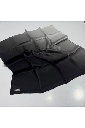روسری زرشکی کرپ ساتن ابریشم Armine - کد 824179637