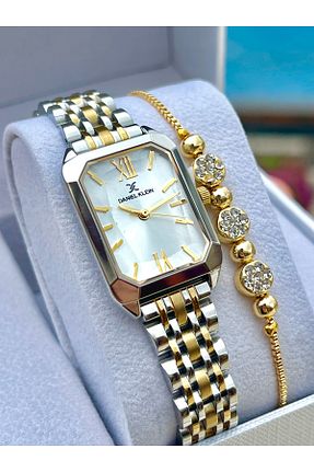ساعت مچی طلائی زنانه 26-30 میلی متر Daniel Klein - کد 870745497