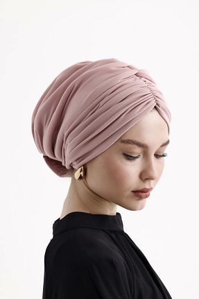 کلاه شنای حجاب صورتی زنانه ladrans - کد 849148354