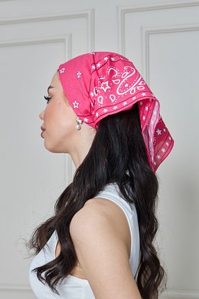باندانا رنگی پنبه ای DSCARF - کد 934518764