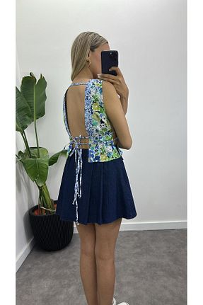 دامن رنگی زنانه جین Acar Boutique - کد 934526744