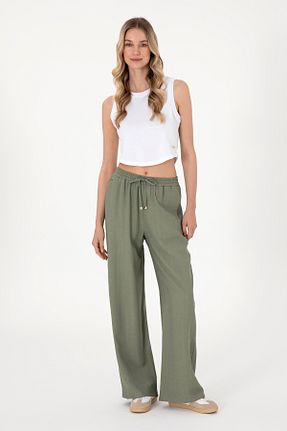 شلوار خاکی زنانه بافتنی U.S. Polo Assn. - کد 929071480