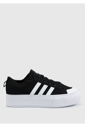 کفش اسنیکر مشکی زنانه بند دار adidas - کد 754550411