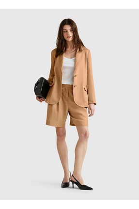 شلوارک و برمودا بژ زنانه Benetton - کد 934539522