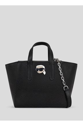 کیف دوشی مشکی زنانه چرم مصنوعی Karl Lagerfeld - کد 895306820