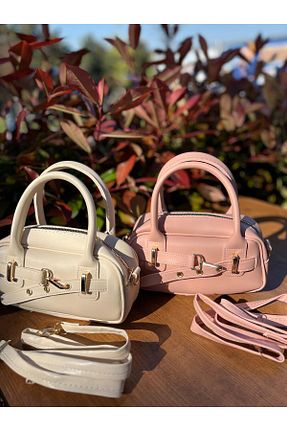 کیف دستی صورتی زنانه سایز متوسط BADİ BAGS - کد 934618450