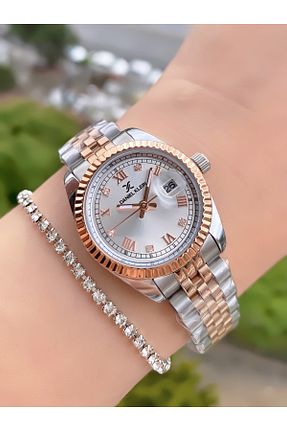 ساعت مچی زرد زنانه 36-40 میلی متر Daniel Klein - کد 636990055