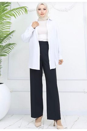 شلوار مشکی زنانه پارچه Dona Carmita - کد 934661038
