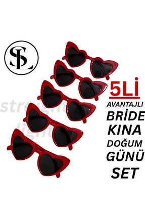 عینک آفتابی قرمز زنانه 50 Straight Light - کد 928835424
