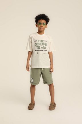ست بالاتنه و پائین تنه نباتی بچه گانه بافتنی HAUSEkids - کد 935686033