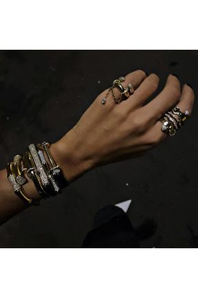 انگشتر جواهر زرد زنانه زیرکن neslyaccessories - کد 934685889