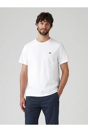 تیشرت سفید مردانه رگولار Levi