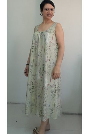 لباس سایز بزرگ سبز زنانه Penye Mertcan Butik - کد 934685885