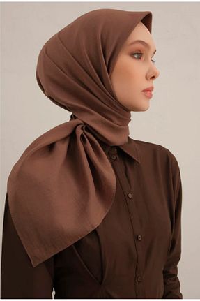 روسری بنفش پنبه ای Armine - کد 934736703
