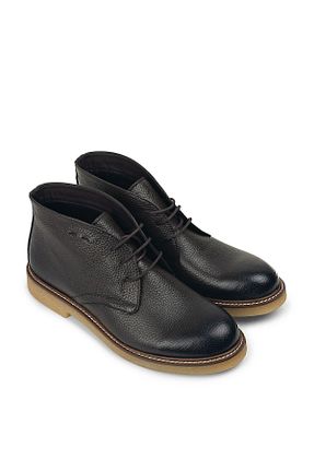 بوت / نیم بوت سبز مردانه چرم خالص Deery - کد 756710444