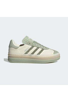 کفش اسنیکر سبز زنانه بند دار adidas - کد 934748667