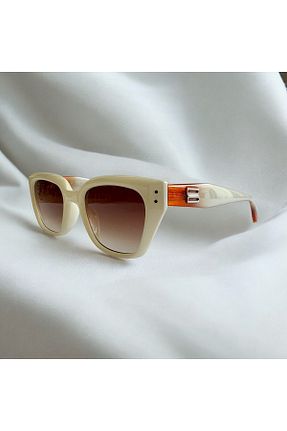عینک آفتابی سفید زنانه 53 KaryaEyewear - کد 924674075