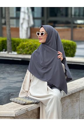روسری بنفش پلی استر Ahivera - کد 857485408