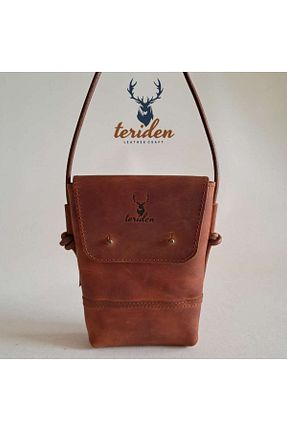 کیف کمری قهوه ای زنانه چرم خالص Teriden Leather Craft - کد 935876016