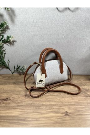 کیف دوشی قهوه ای زنانه SİNİSA BAG - کد 929733948