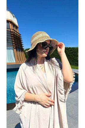 کلاه قهوه ای زنانه حصیر BALIENTE - کد 934834065