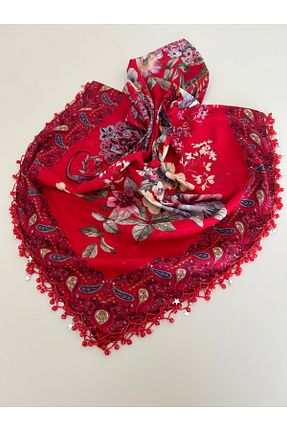 روسری رنگی پنبه ای Sümeyye çeyiz - کد 934838500