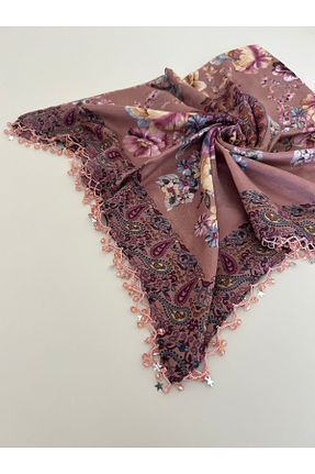 روسری رنگی پنبه ای Sümeyye çeyiz - کد 934838615