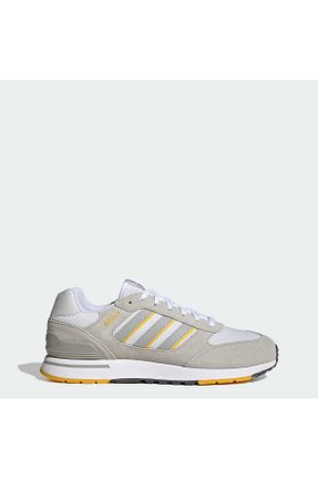 کفش اسنیکر بژ زنانه بند دار adidas - کد 741694475