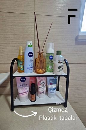قفسه حمام مشکی فلزی Forada Home & Style - کد 925133605