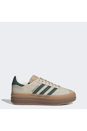 کفش اسنیکر بژ زنانه بند دار adidas - کد 763395412