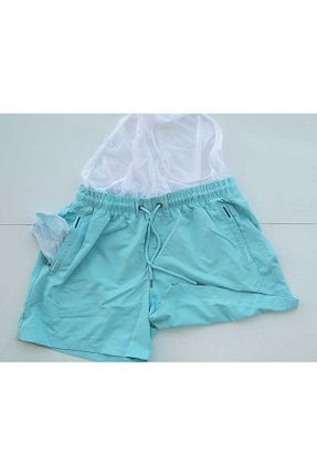 شلوارک ساحلی سایز بزرگ فیروزه ای مردانه OUTLETSTORE - کد 936061335