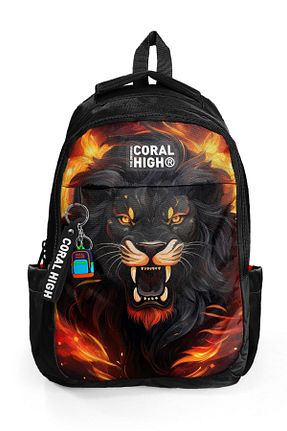 کیف مدرسه مشکی پارچه ای Coral High - کد 936064468