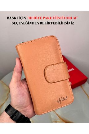 کیف پول بژ زنانه سایز متوسط patideri - کد 896311854