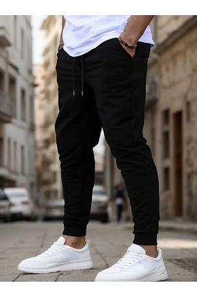 شلوار کرمگن مشکی مردانه رگولار Last fashion - کد 932803726