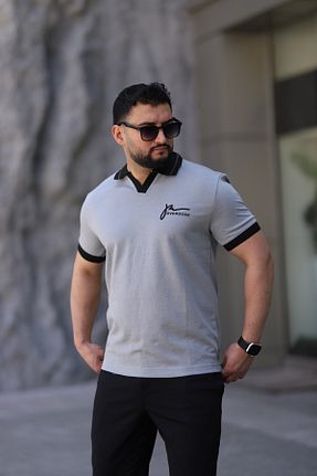 پولوشرت طوسی زنانه پنبه ای ZENGOLL & RAMİRES - کد 934889971